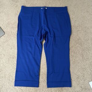 Betabrand Womens Cosmo Cropped Dress Yoga Pants 3X Petite NWT Pull On Stretch